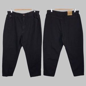 LEE Vintage 90’s High Rise Tapered Black Mom Jeans